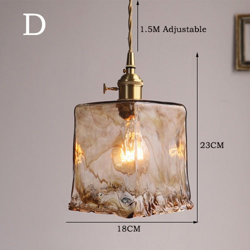 Suspension vintage Veuelle