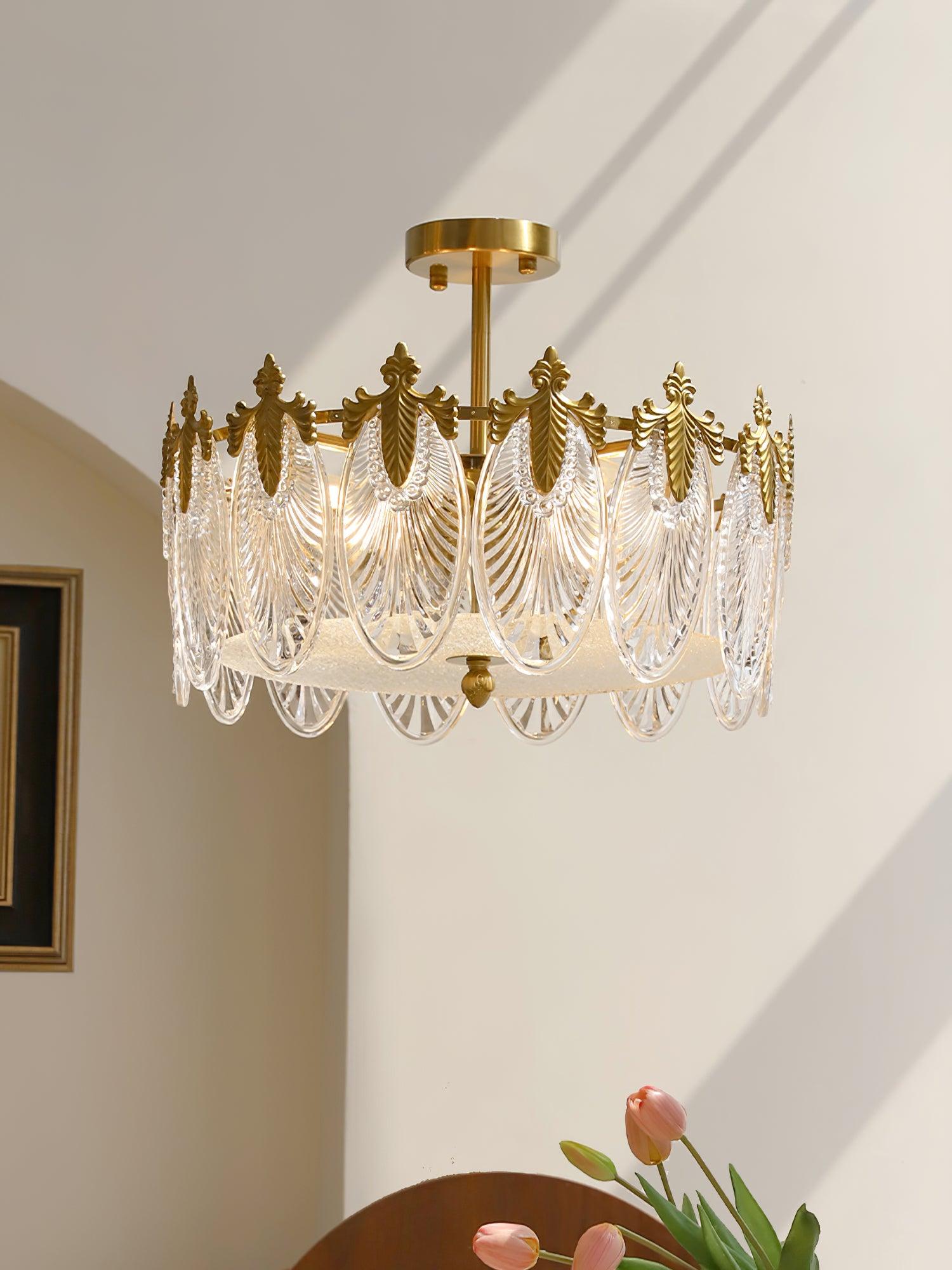 Lustre rond Coquinalis