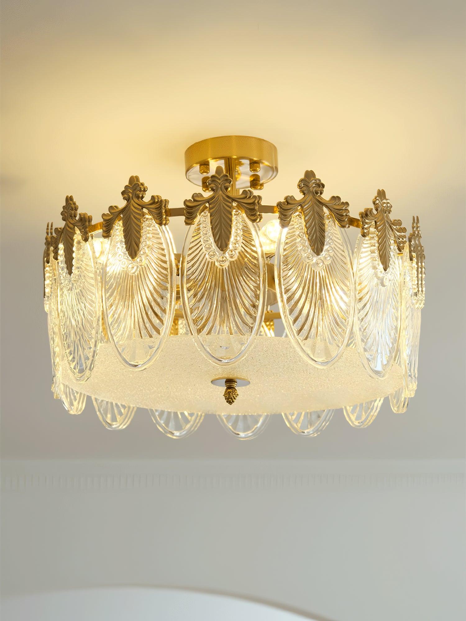Lustre rond Coquinalis