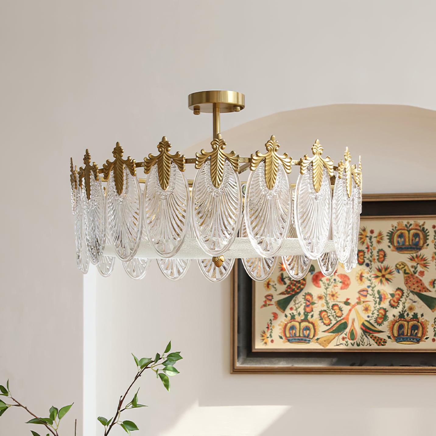 Lustre rond Coquinalis