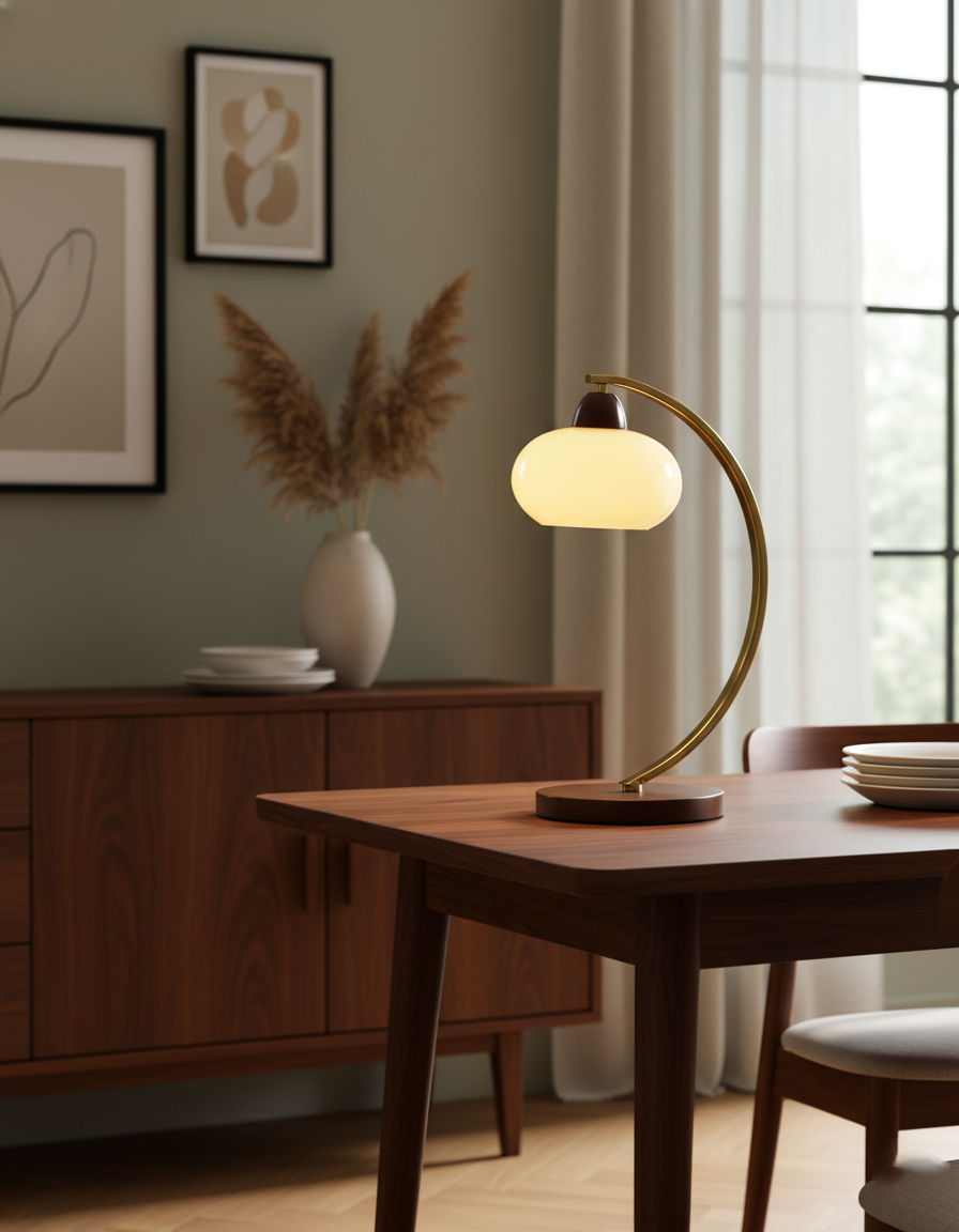 Lampe de table vintage Béovo