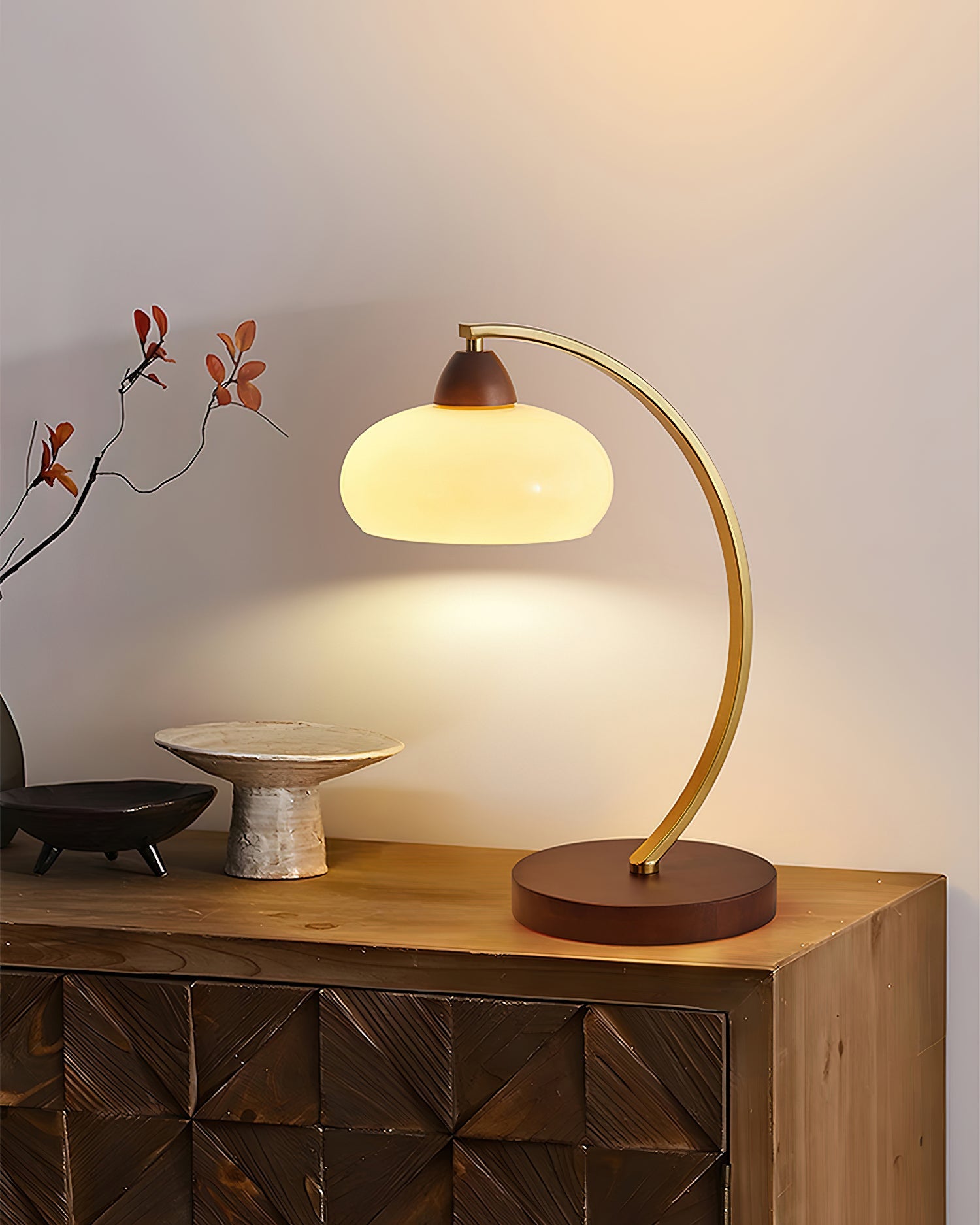 Lampe de table vintage Béovo