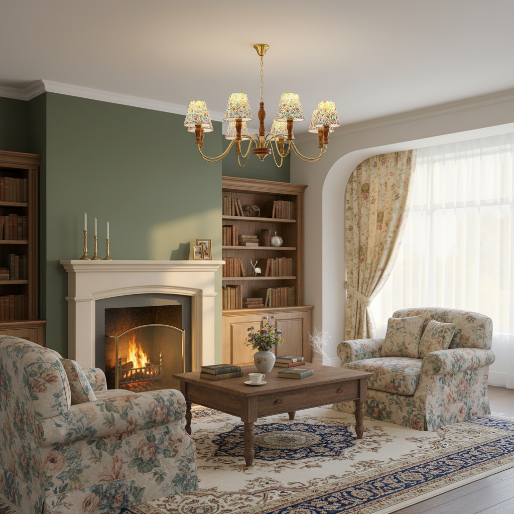 Lustre floral Celenvaux