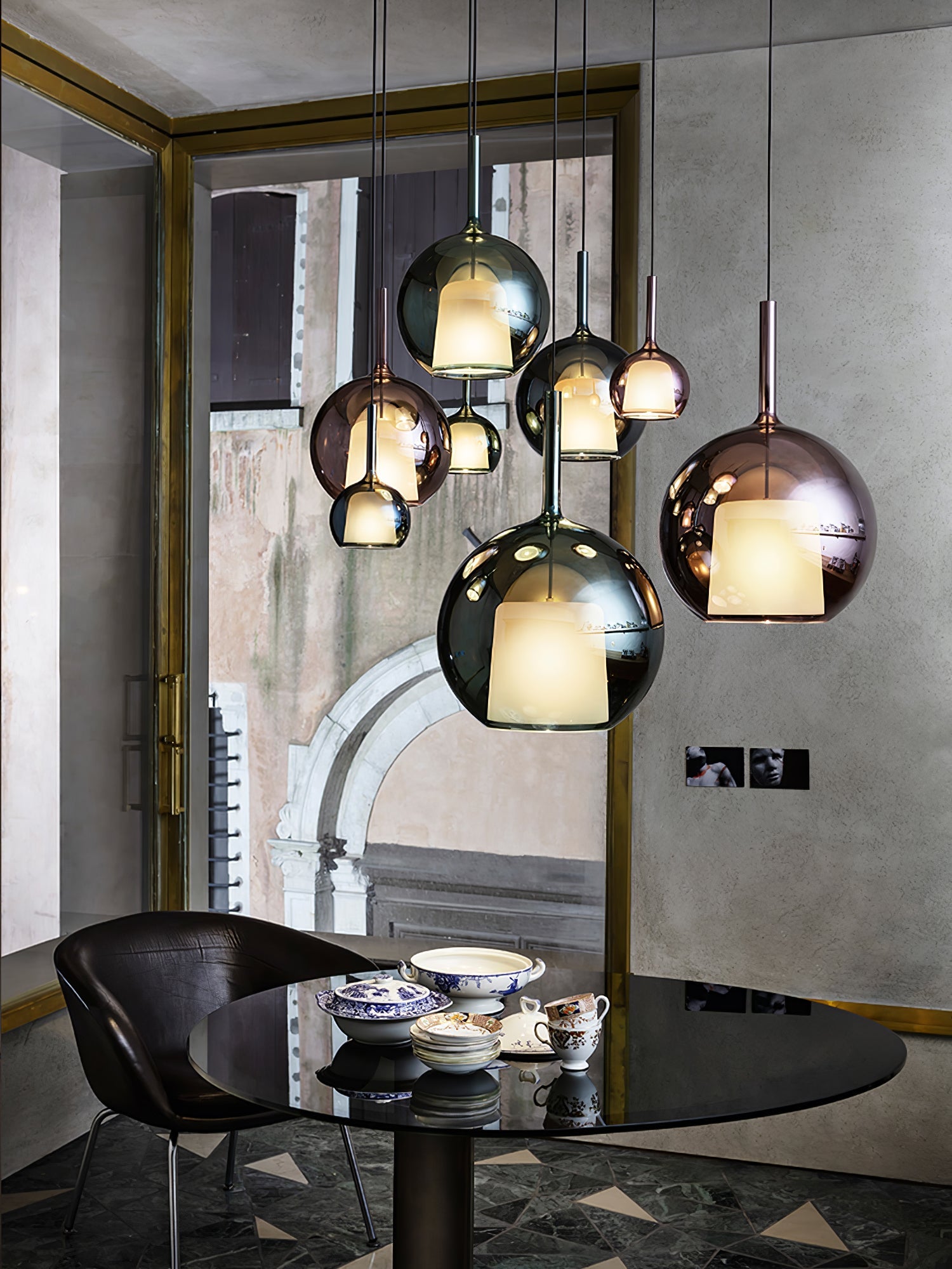 Suspension globe Salienento