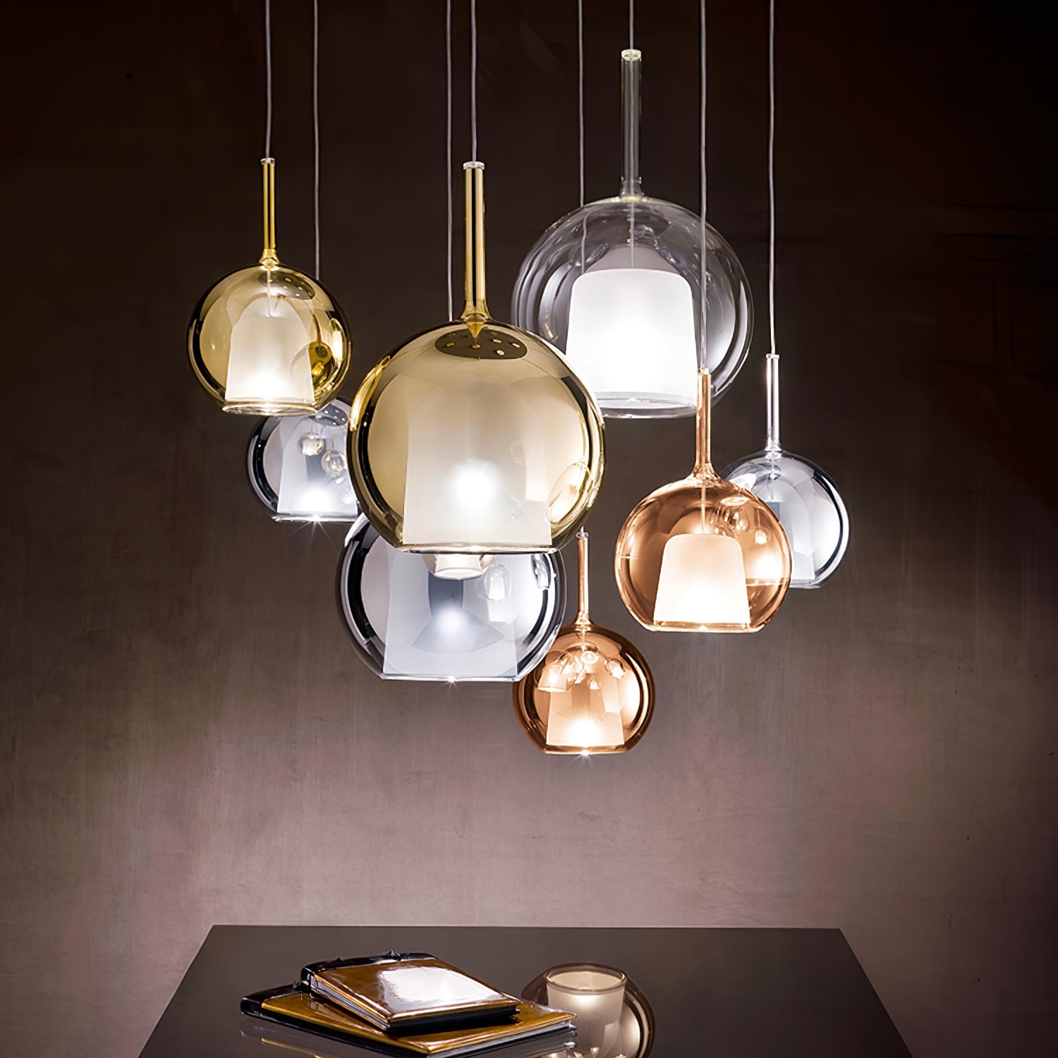 Suspension globe Salienento