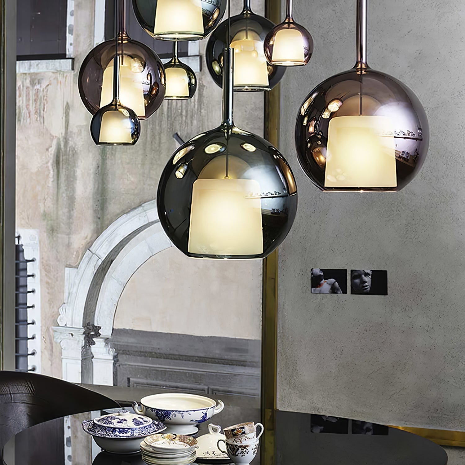 Suspension globe Salienento