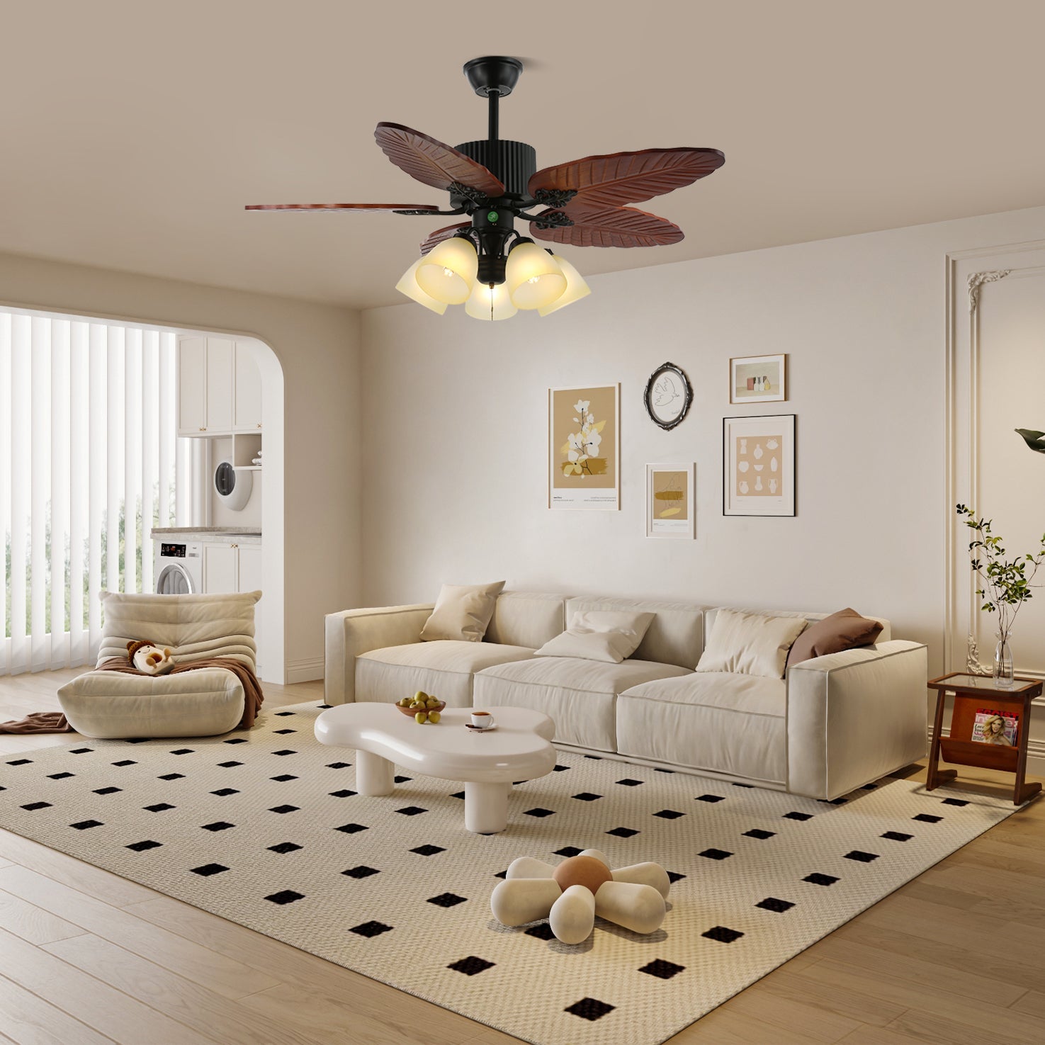 Ventilateur de plafond Raavel