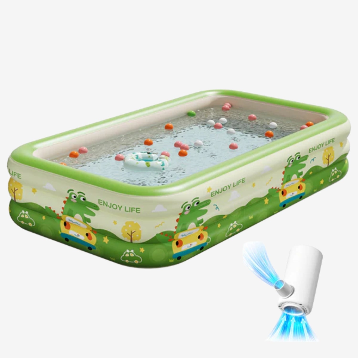 Piscine gonflable extérieure Mararico