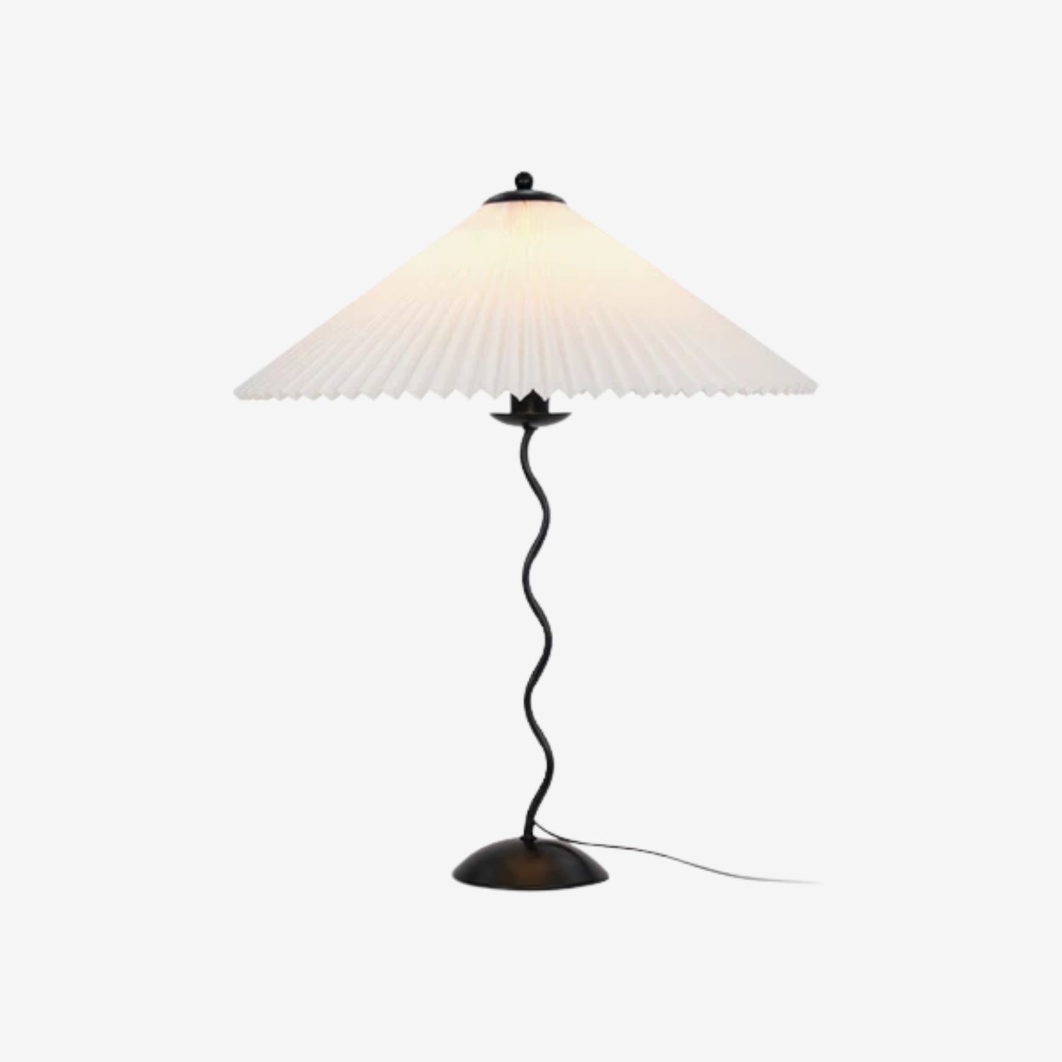 Lampe de table ondulée Toraris