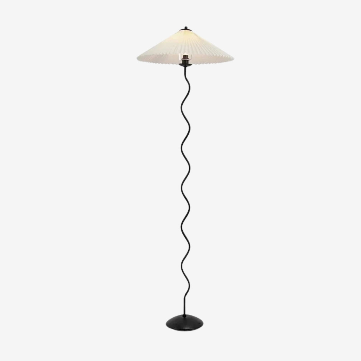 Lampadaire ondulé Semirélle