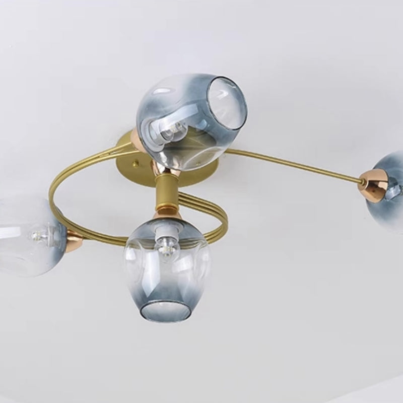 Plafonnier moderne Molunéella