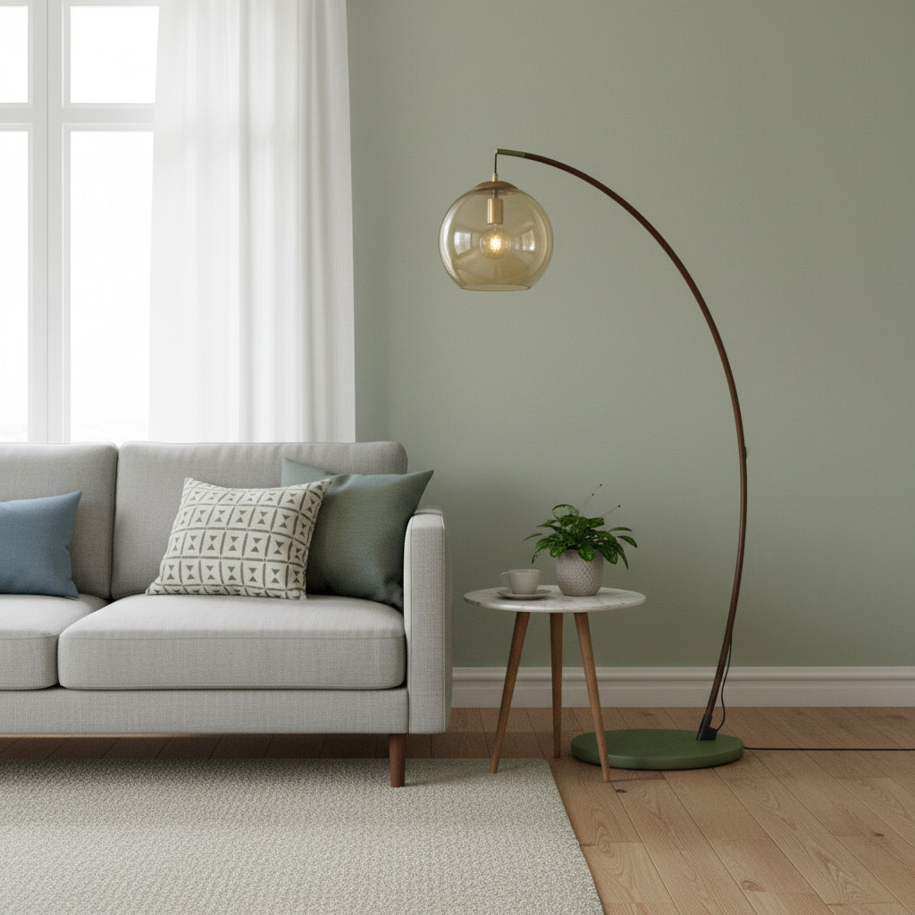 Lampadaire arc Coluenne