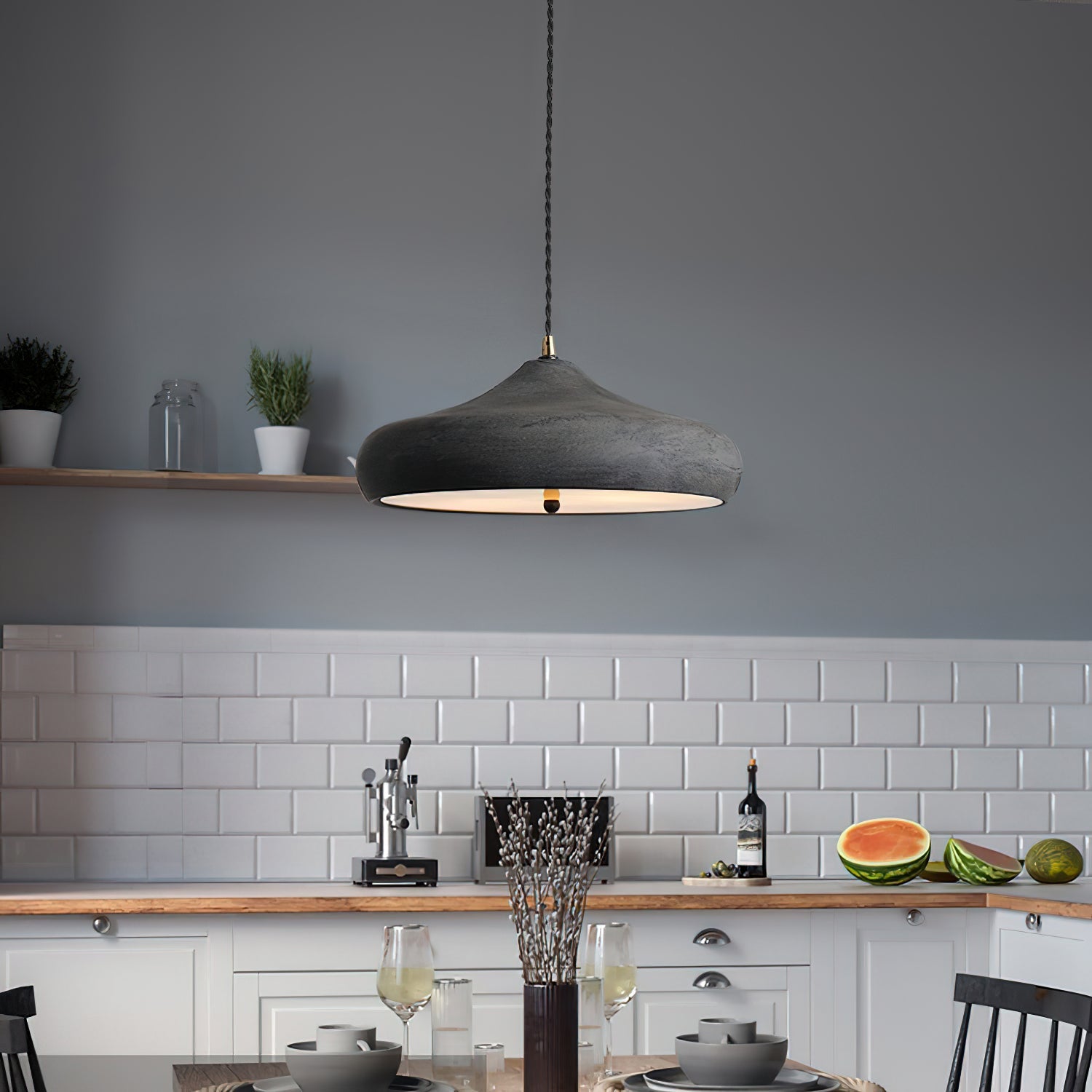 Suspension ronde Selluxea