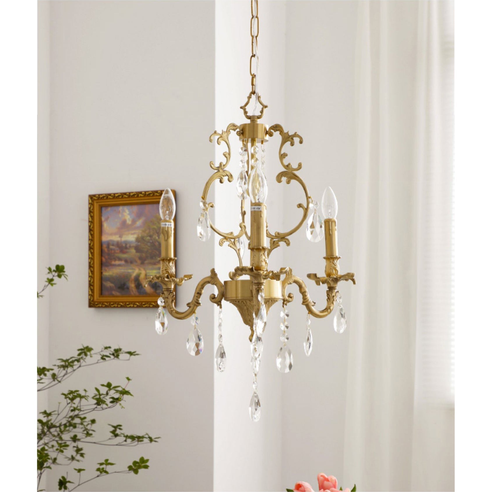 Lustre baroque Tevionévia