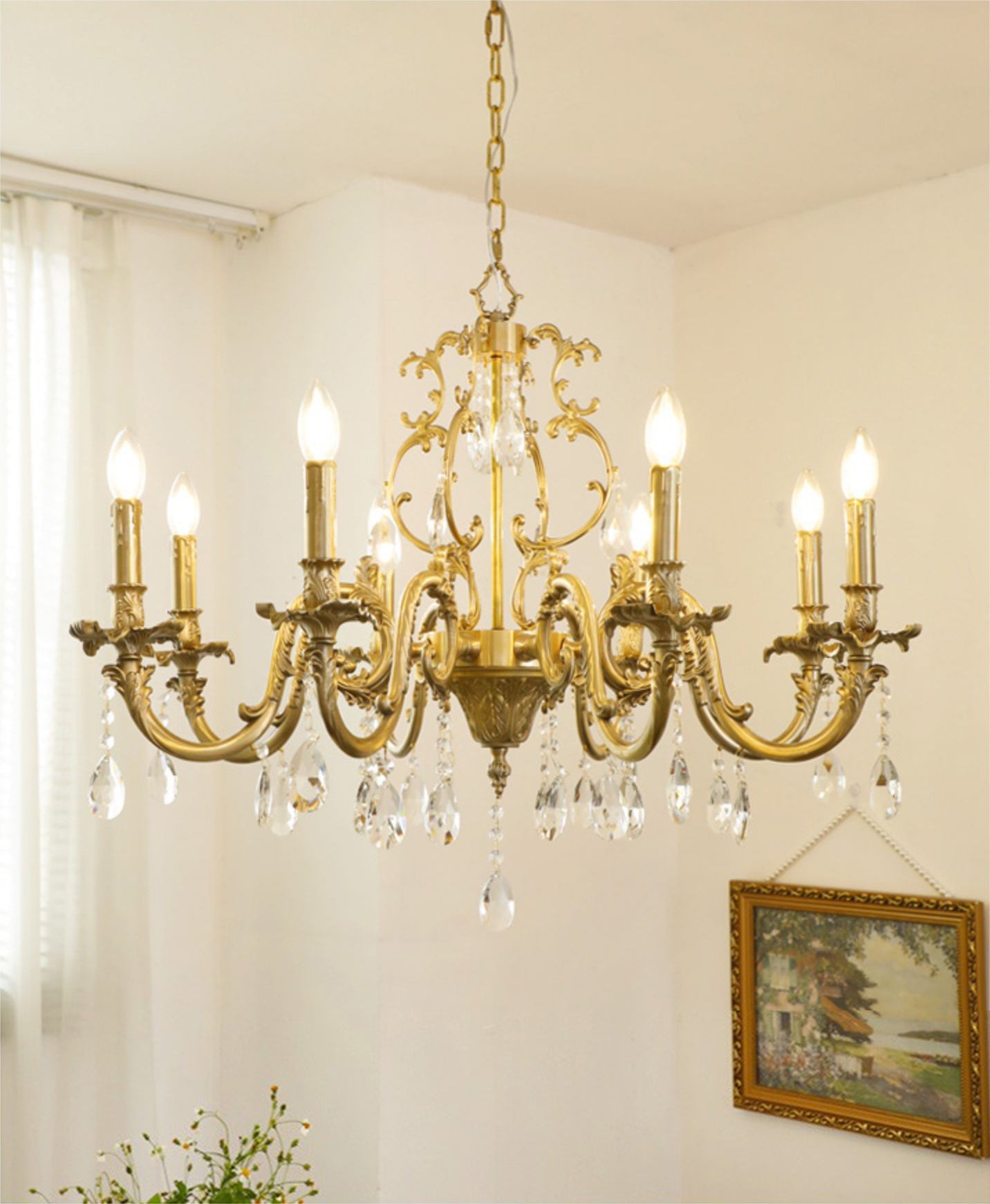 Lustre baroque Tevionévia