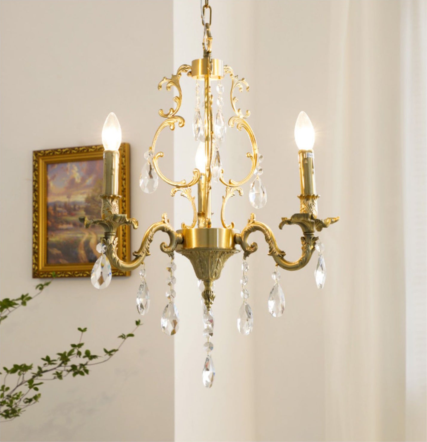 Lustre baroque Tevionévia