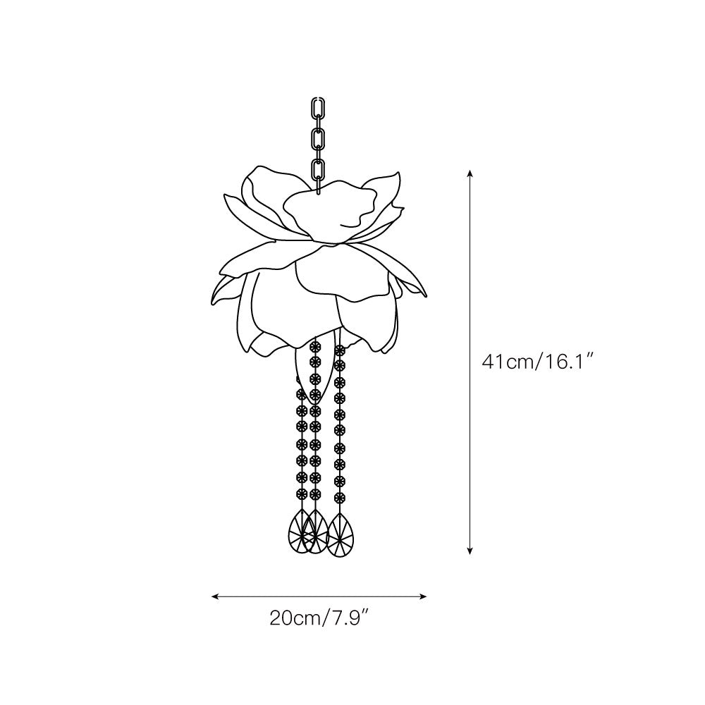 Suspension florale Noquin