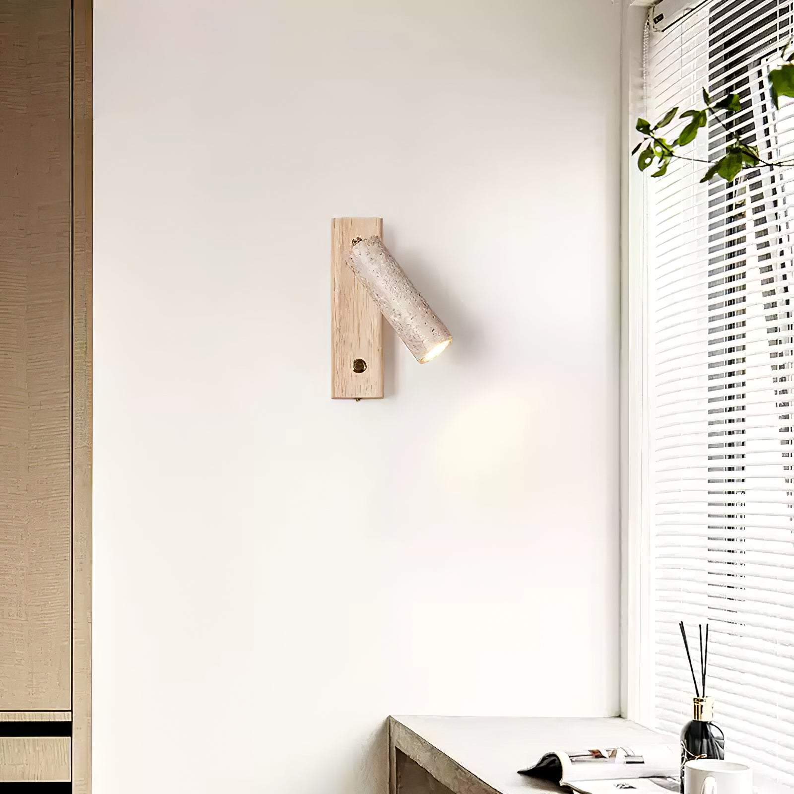 Applique murale cylindrique Fiiror