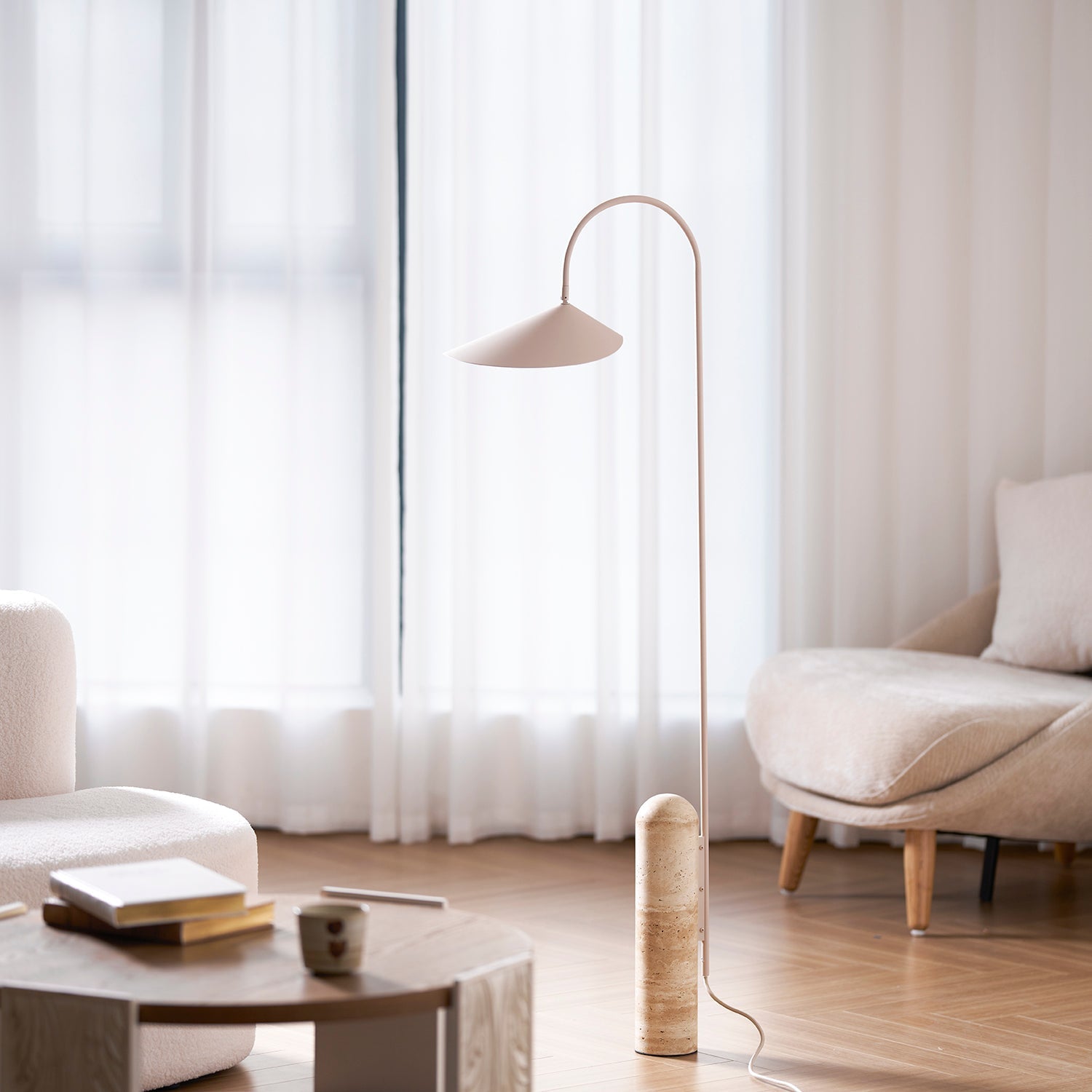 Lampadaire minimaliste Loovis