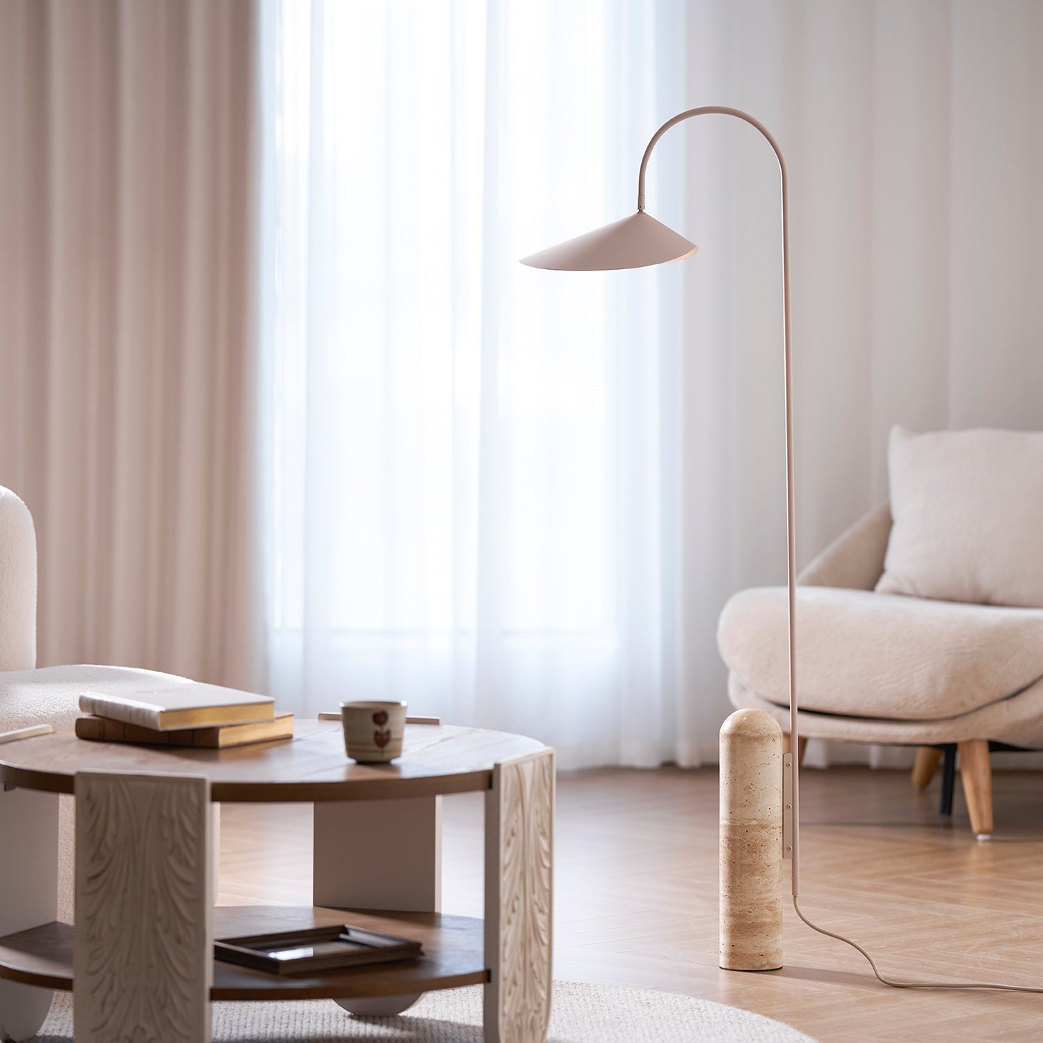 Lampadaire minimaliste Loovis