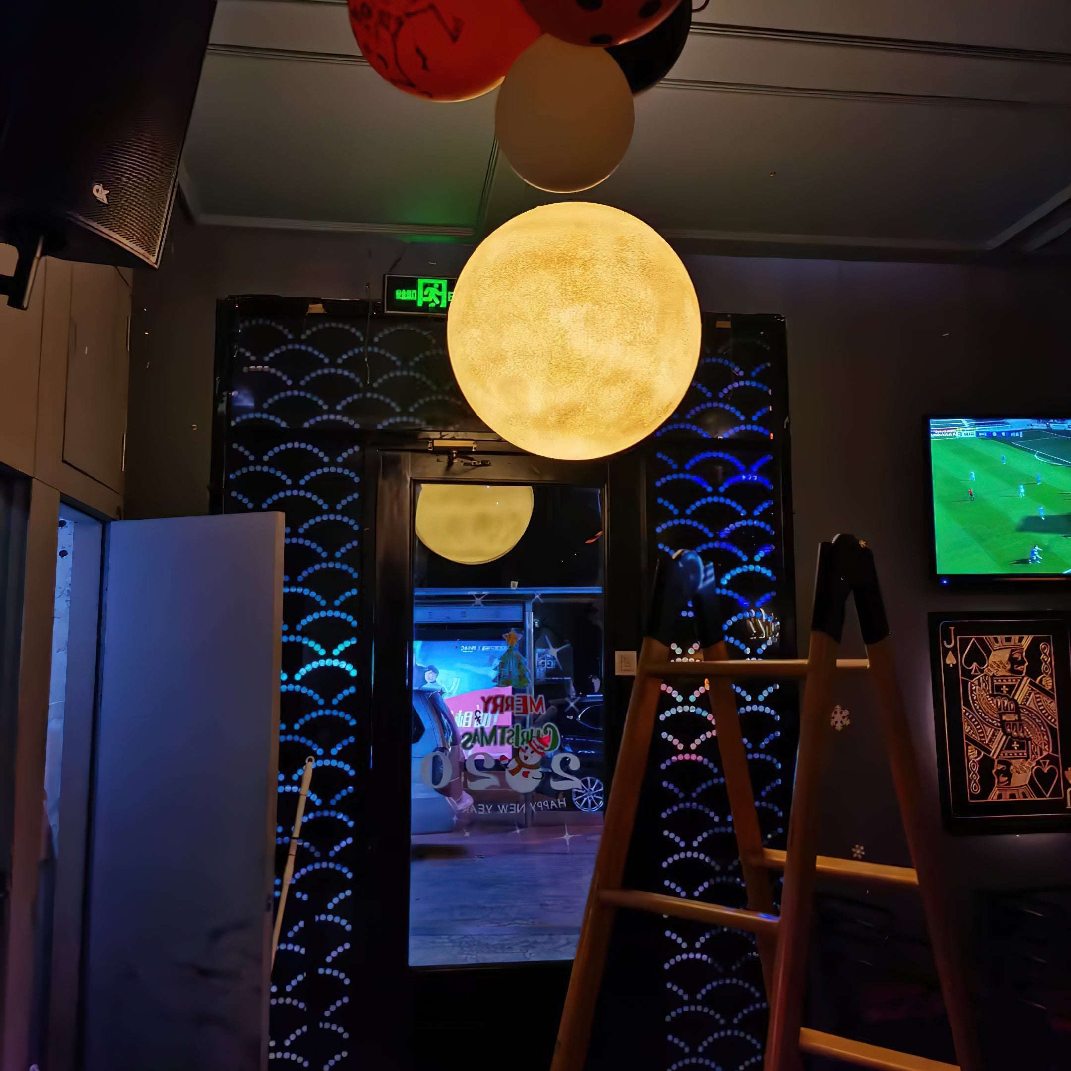 Suspension globe Mirronos