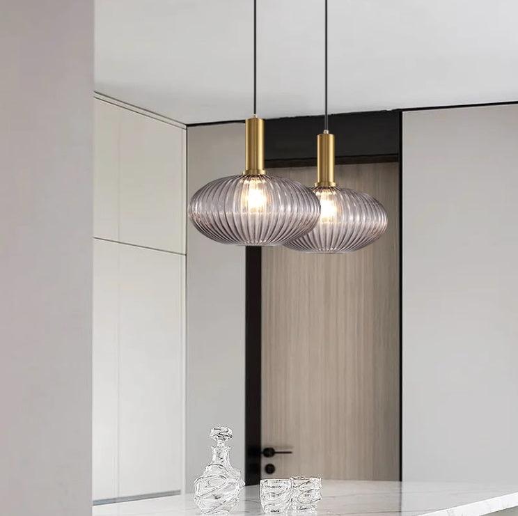 Suspension cannelée Zeinora