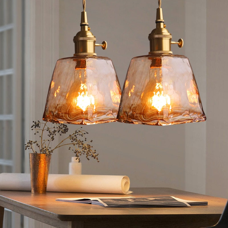 Suspension vintage Veuelle