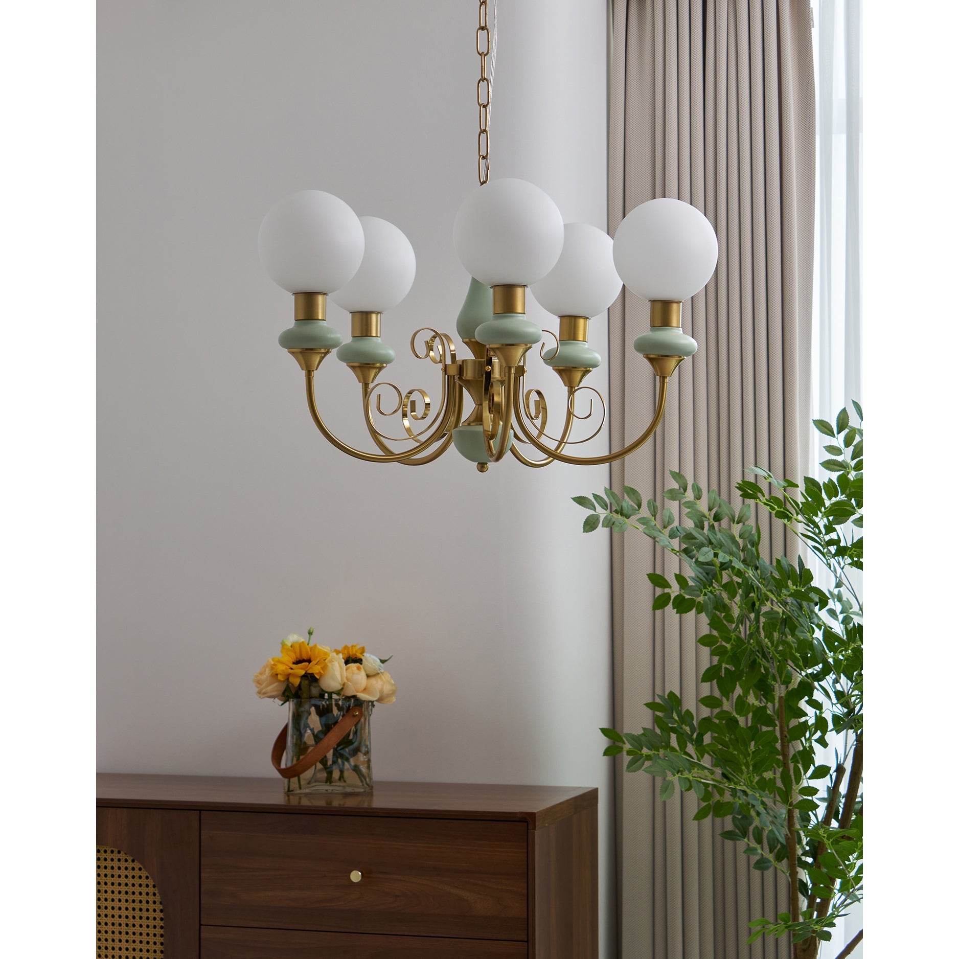 Lustre globe Olonico