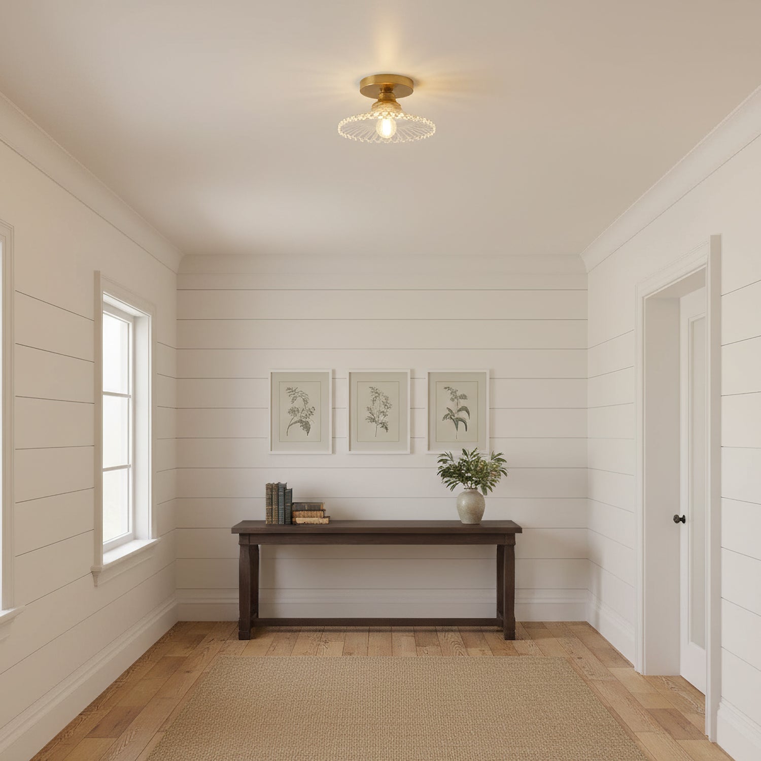 Plafonnier vintage Vorelento