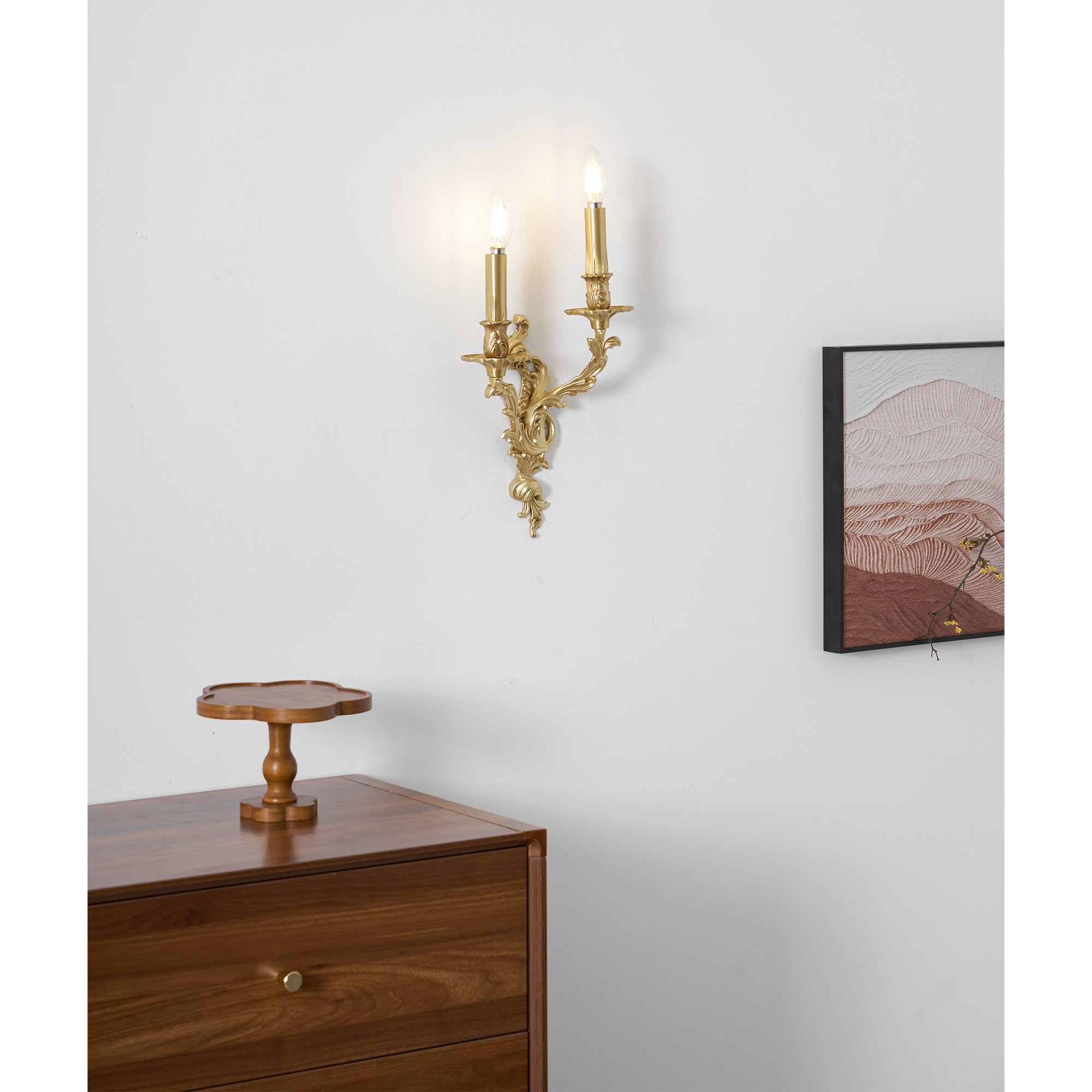 Applique murale rococo Novalessa
