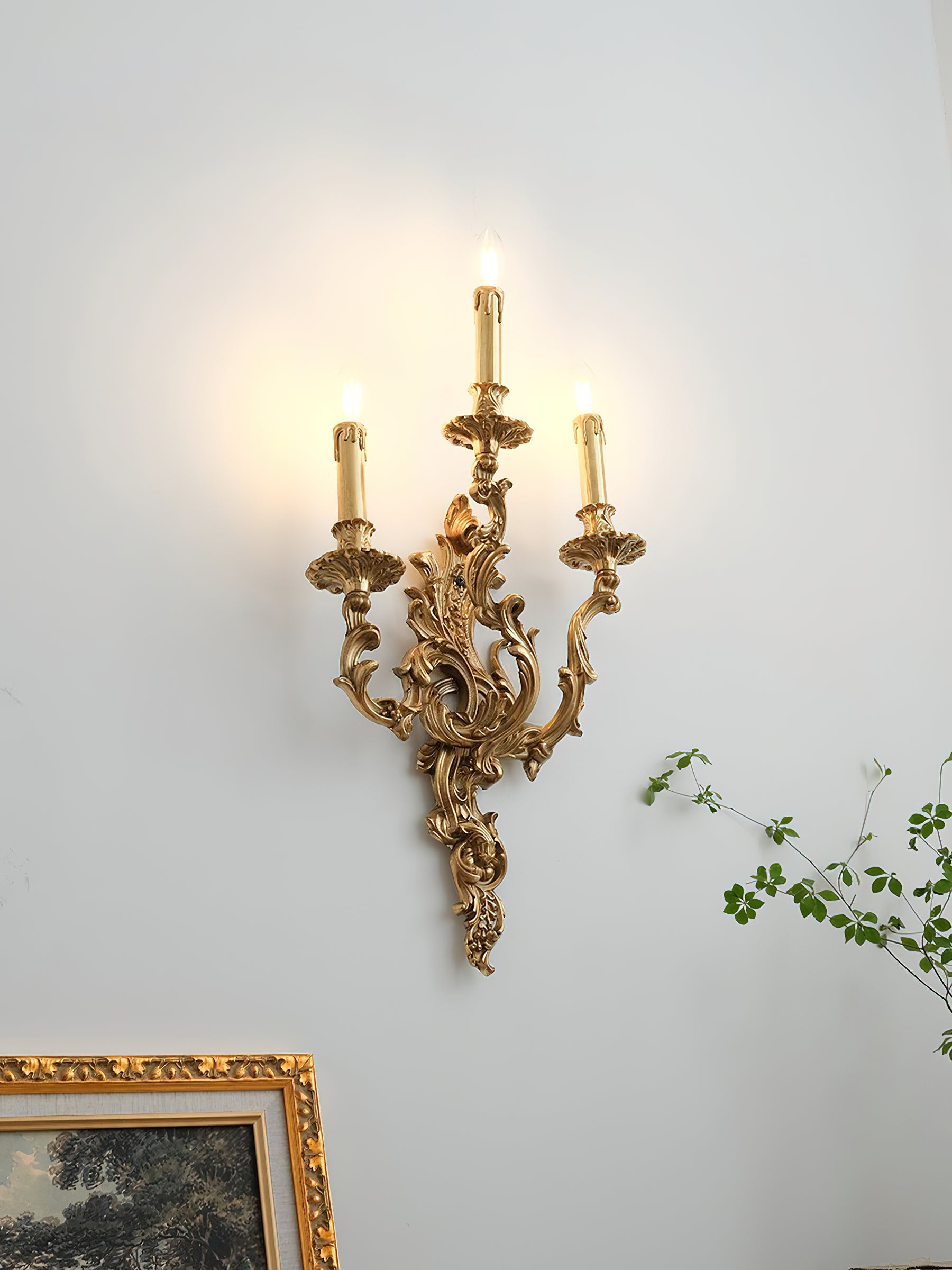 Applique murale rococo Novalessa