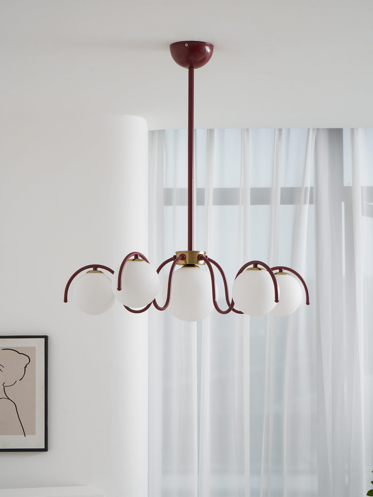 Lustre sculptural Avaimo