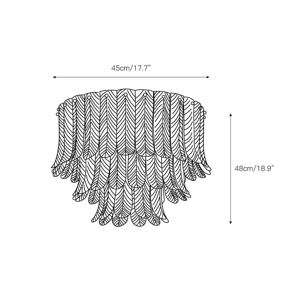 Lustre plafonnier Emmeleux