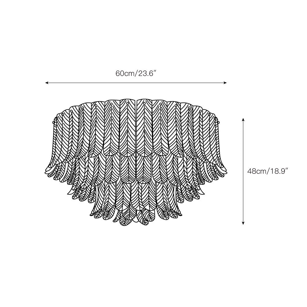 Lustre plafonnier Emmeleux
