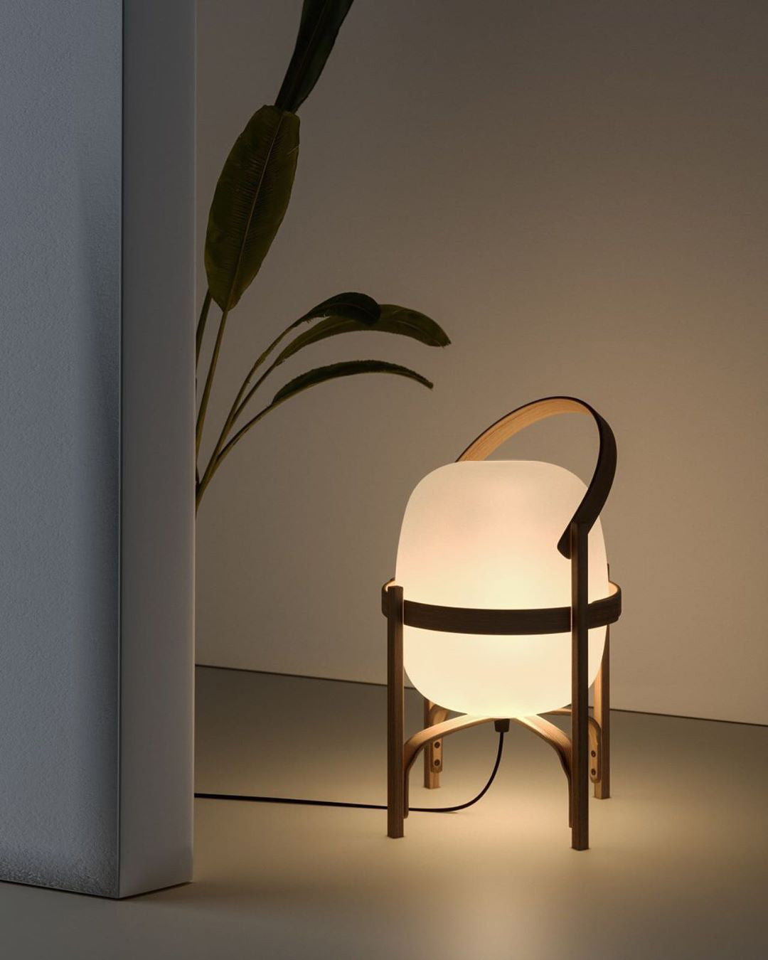 Lampe de table lanterne Molénvigne