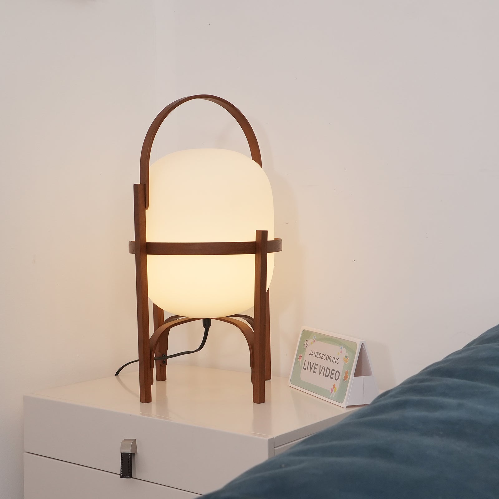 Lampe de table lanterne Molénvigne