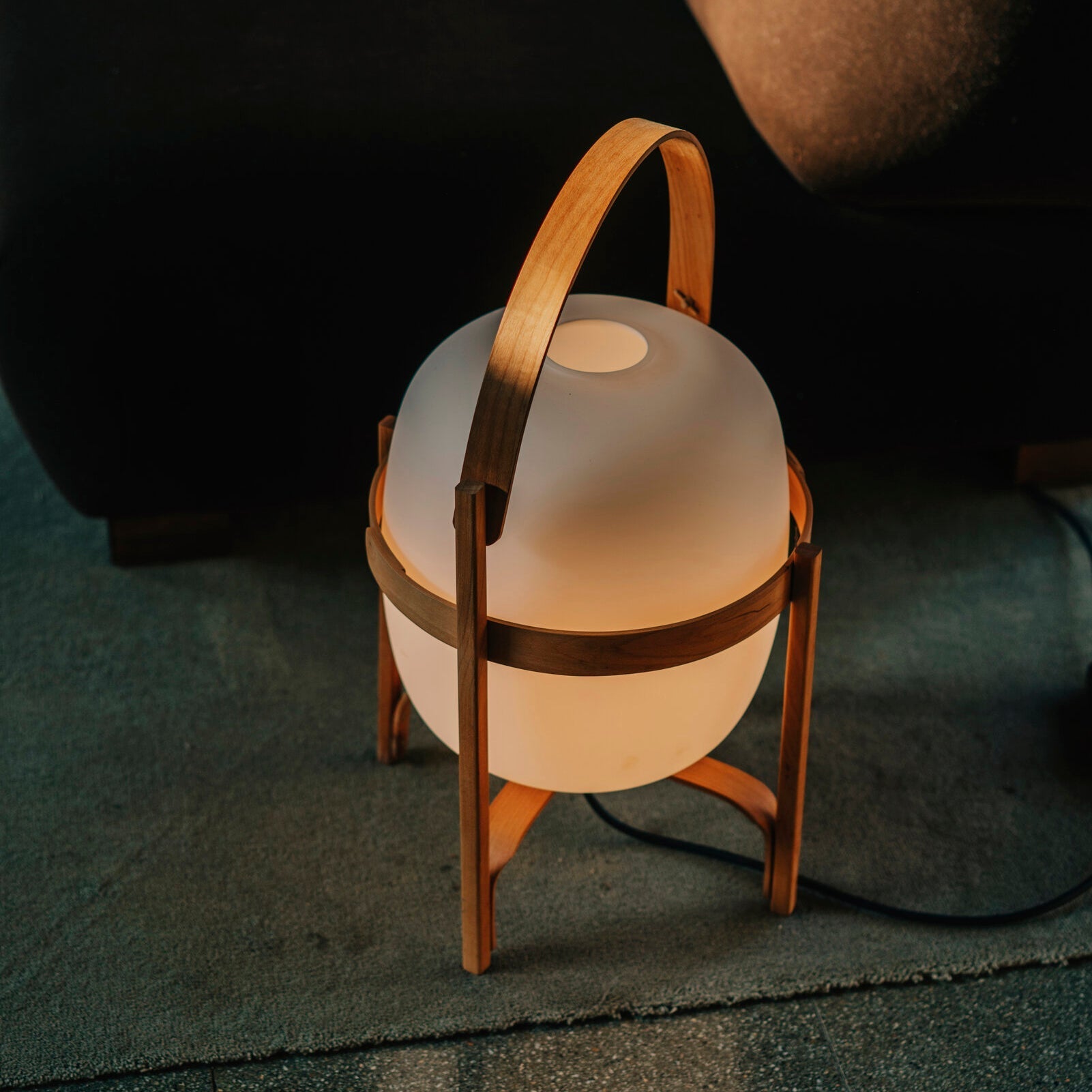 Lampe de table lanterne Molénvigne