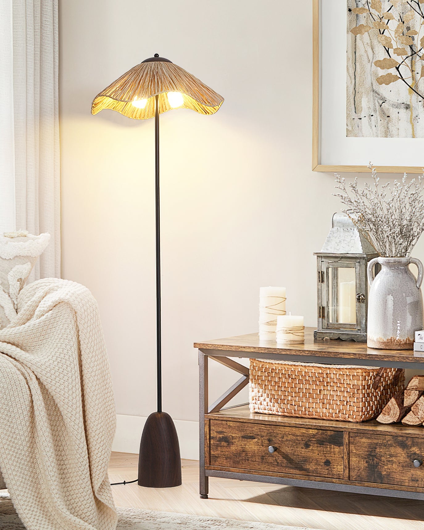 Lampadaire rétro Sovignoraé