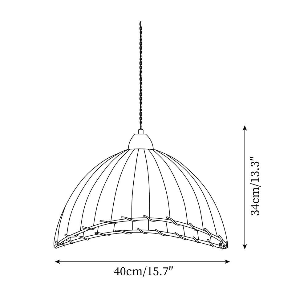 Suspension cannelée Vorravella