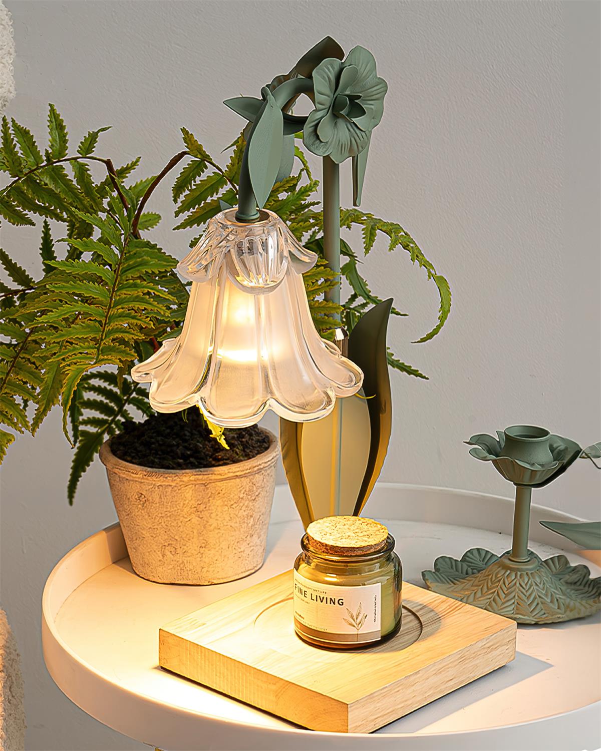 Lampe chauffe bougie Seliorova