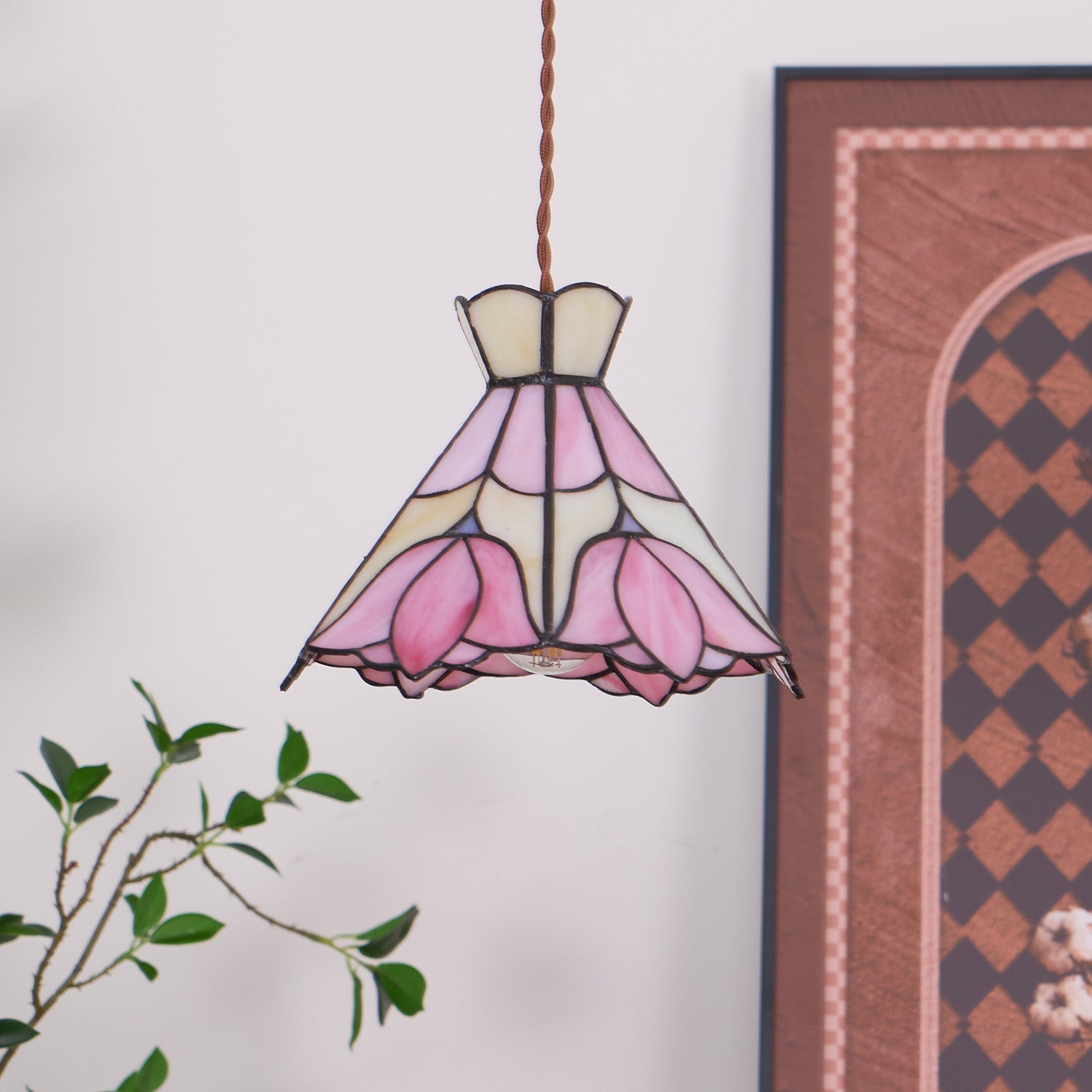 Suspension vintage Roseneno