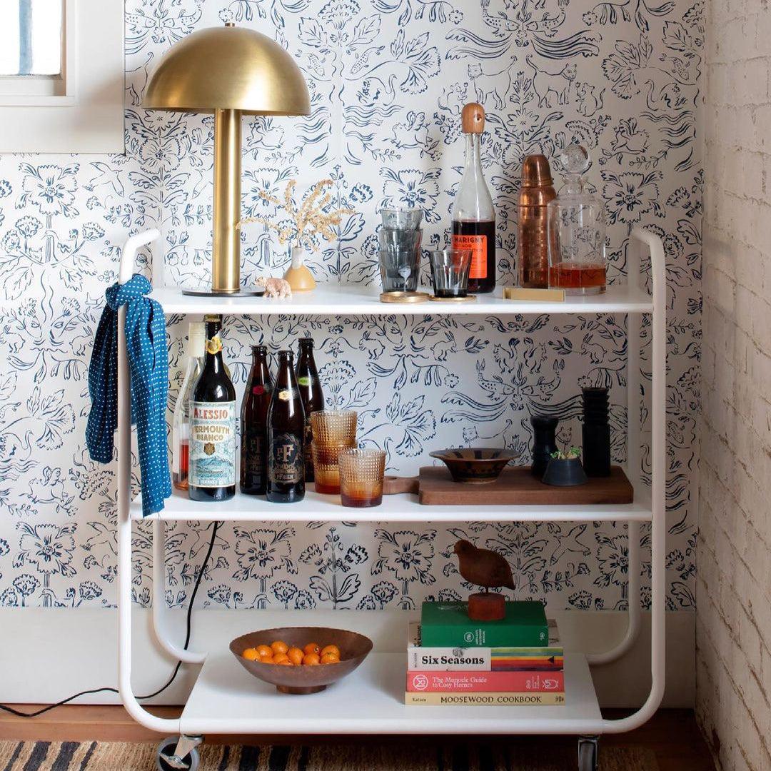 Lampe de table champignon Dovéaire