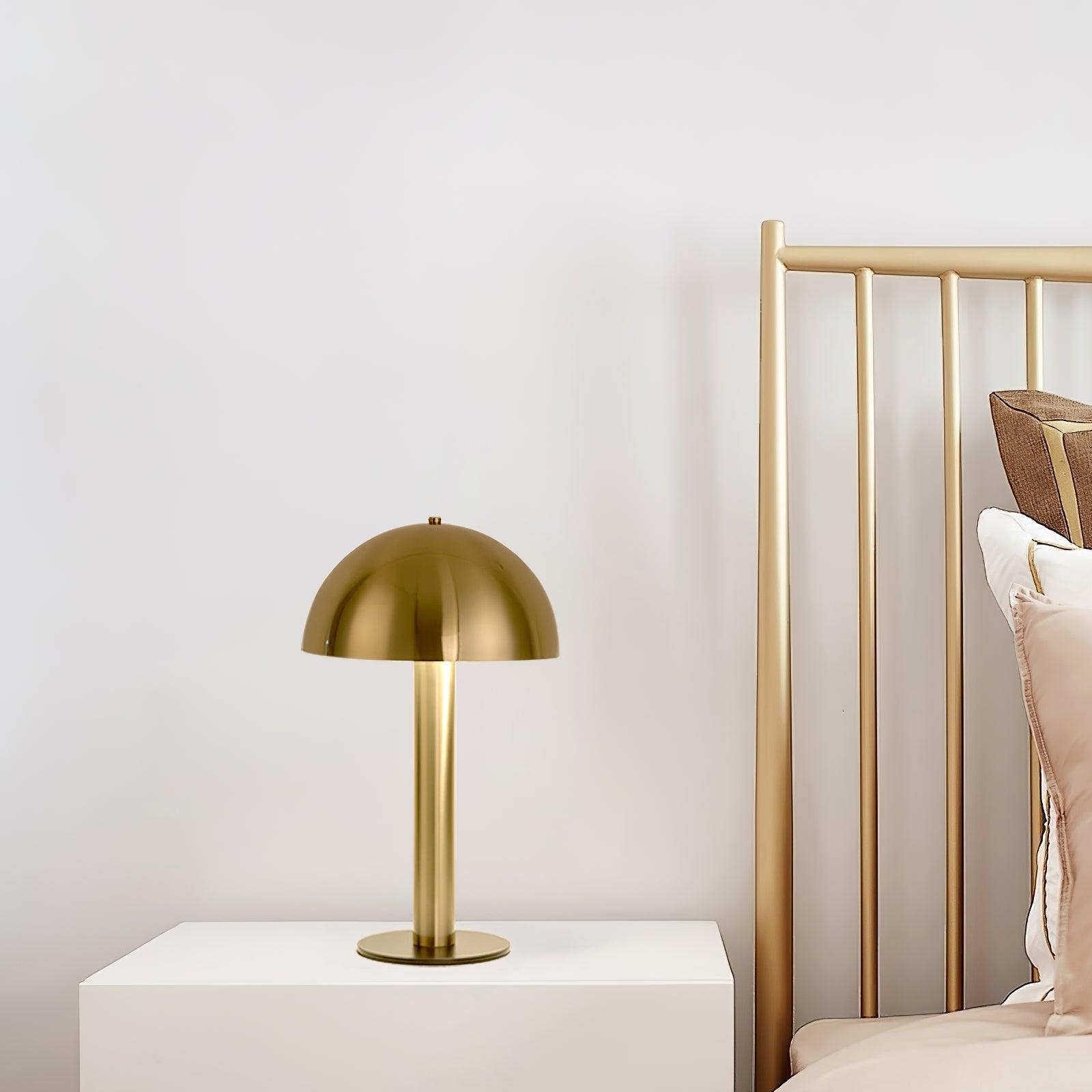 Lampe de table champignon Dovéaire
