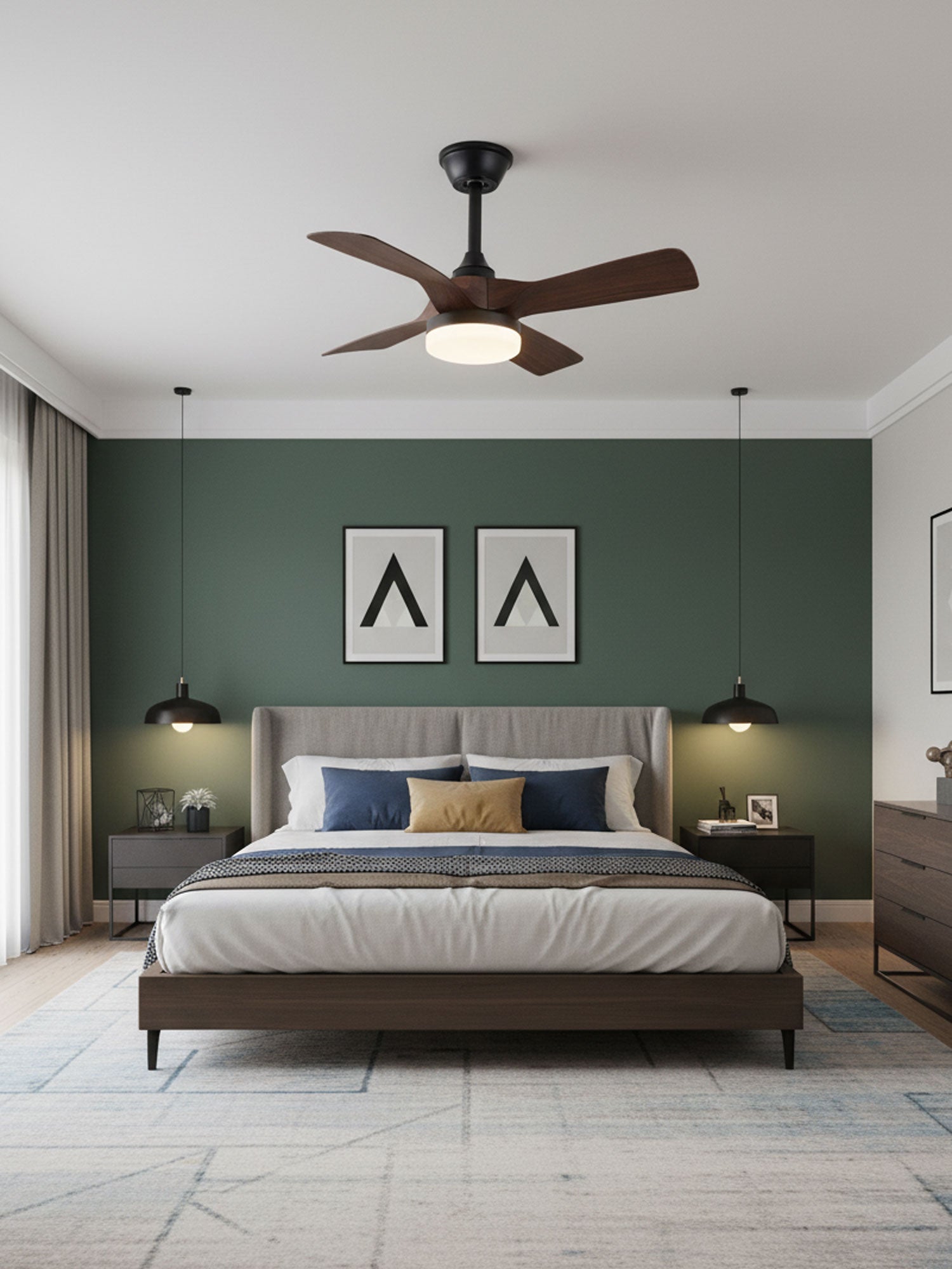 Ventilateur de plafond moderne Sorliorvauxel