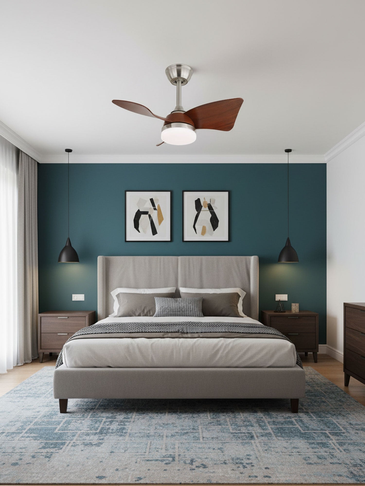 Ventilateur de plafond moderne Sorliorvauxel