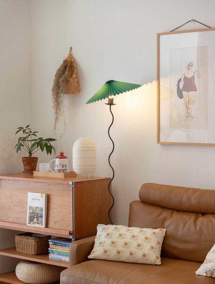 Lampadaire ondulé Semirélle