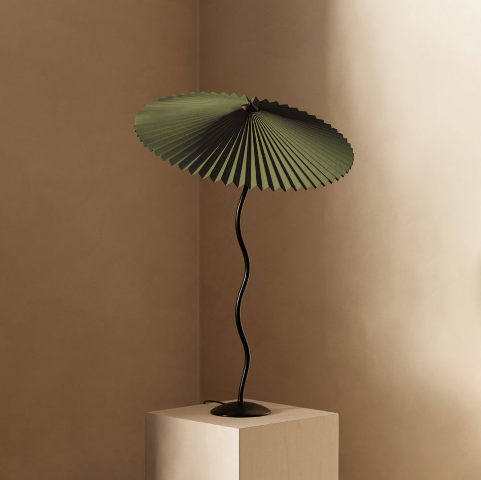 Lampe de table ondulée Toraris