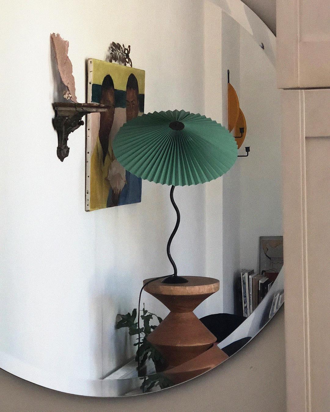 Lampe de table ondulée Toraris