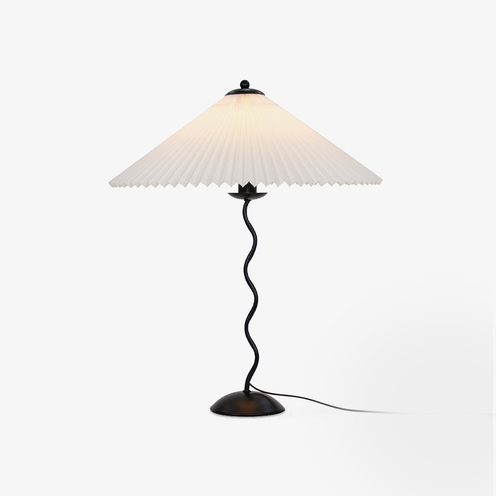 Lampe de table ondulée Toraris