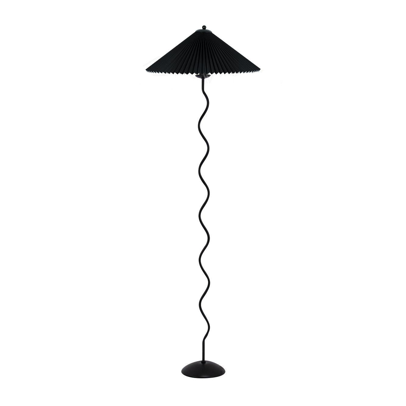 Lampadaire ondulé Semirélle